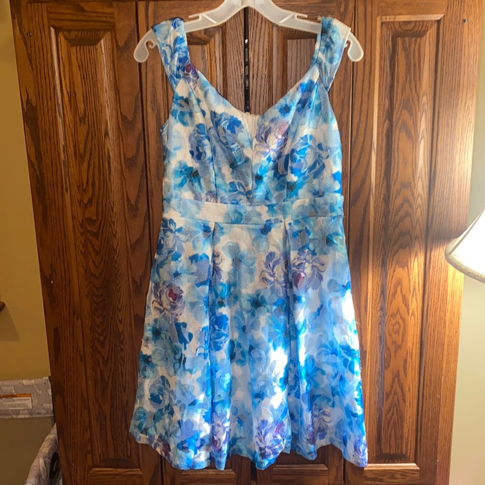 Blue Spring Tea party dress